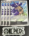 4x One Piece OP17-085 UC - Dorry - EN - Regular - Play Set - TCG - NM/M