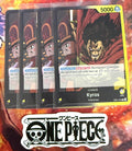 4x One Piece EB01-040 Kyros - Leader - English - TCG