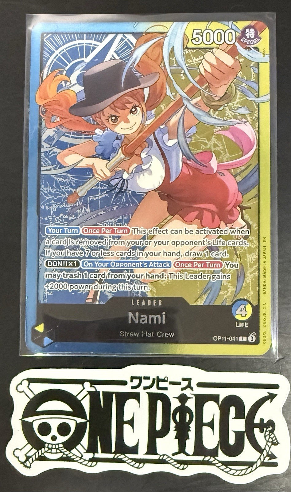 One Piece OP11-041 L - Nami - ENG - Foil - LD01 - NM/M