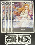 4x One Piece OP07-081 C Kalifa - English - Regular - Play Set - NM/M