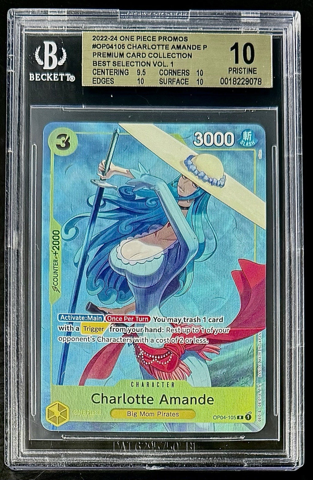 BGS 10 One Piece OP04-105 R - Charlotte - EN - Foil - Best Selection Vol.1