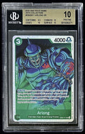 BGS 10 One Piece EB02-011 SR Arlong - English - Foil - 25th Collection - Graded