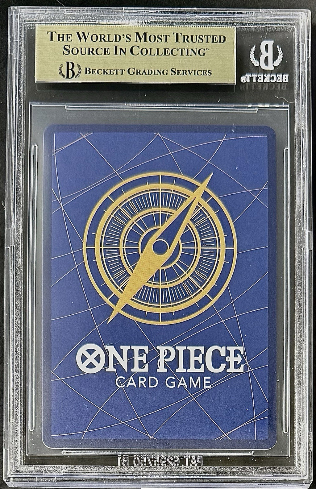 BGS 10 One Piece OP05-019 R Fire Fist - English - Best Selection Vol.2 - Graded