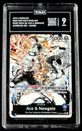 TAG 9 One Piece ST22-001 L* - Ace & Newgate - Alt Art- EN - Foil - ST22 Starter