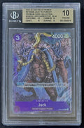 BGS 10 One Piece ST04-008 C Jack - English - Premium Card Collection - Graded