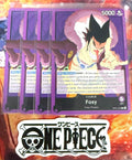 4x One Piece OP07-059 Foxy - Leader - English - TCG - Mint