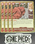 4 x One Piece OP12-018 R Color of the Supreme..- English - Foil - Playset - NM/M