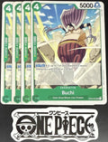 4x One Piece OP03-034 UC Buchi - English - Regular - Playset - TCG - NM/M