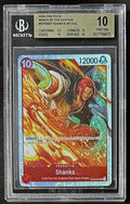 BGS 10 One Piece OP06-007 SR Shanks - English - Wings of the Captain - Graded