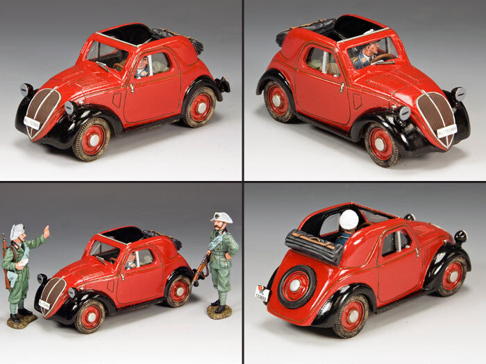 King & Country LW053 Luftwaffe Topolino MIB Retired