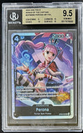 BGS 9.5 One Piece OP06-093 SR Perona - English - Wings of the Captain - Graded