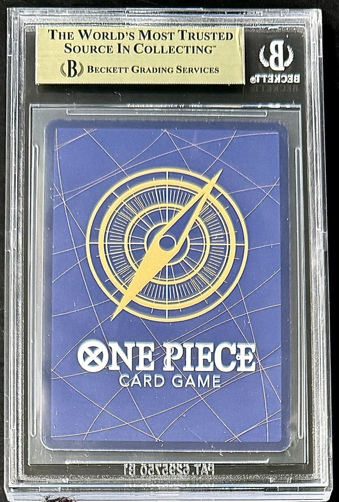 BGS 9.5 One Piece OP04-100 R* Capone"Gang"Bege Full Art - English - PRB01-Graded