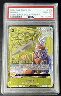 PSA 10 One Piece  OP05-106 R -Shura - Winner - EN - Tournament Pack Vol.7