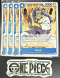 4x One Piece OP10-051 UC Hack - ENG - Regular - Playset - TCG - NM/M