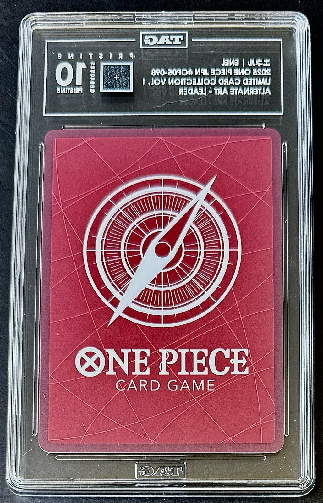 TAG 10 Pristine One Piece Base Shop OP05-098 L - Enel - AA - JP - Promo - Pop 5