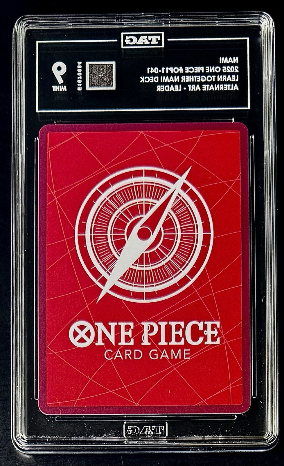 TAG 9 One Piece OP11-041 L - Nami - Alt Art - EN - Foil - Learn Together