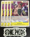4x One Piece OP15-110 C - Braham - EN - Regular - Play Set - TCG - NM/M