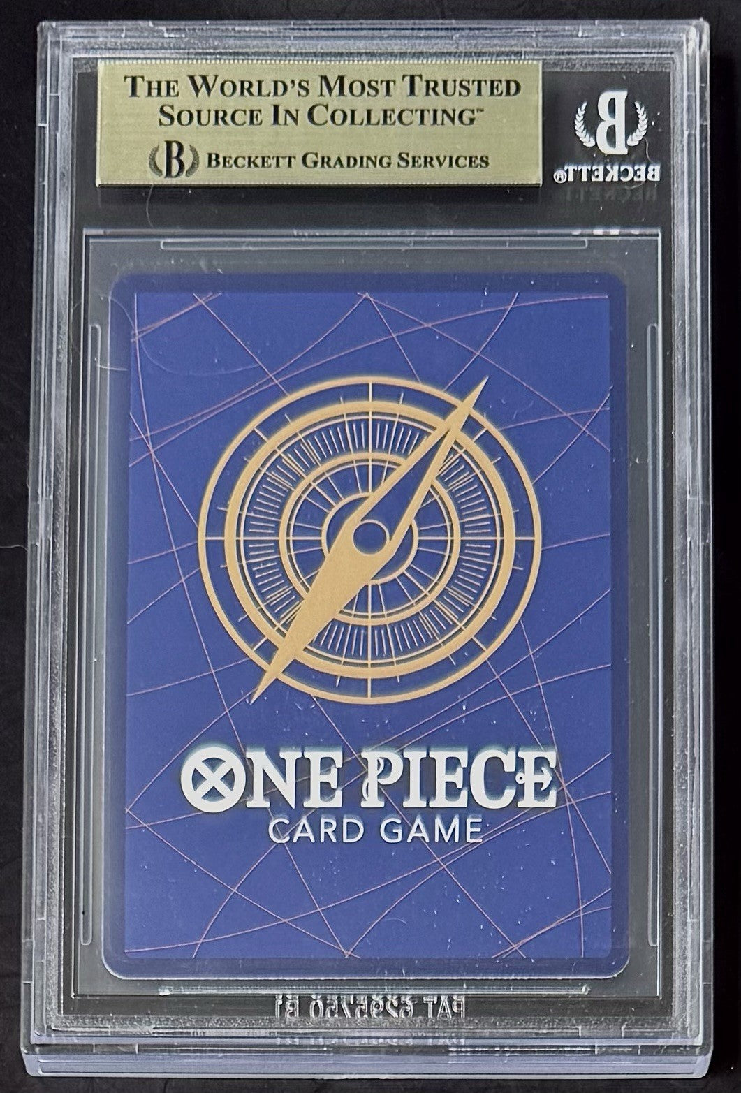 BGS 9.5 One Piece OP01-047 SR Trafalgar Law - English - Foil - Romance Dawn