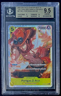 BGS 9.5 One Piece ST13-011 SR Portgas.D.Ace - English - Foil - ST13 - Graded