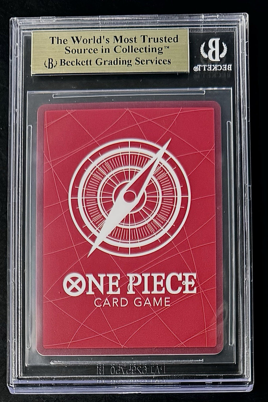 BGS 9.5 One Piece ST13-003 L Monkey.D.Luffy BVB Dortmund - ENG - Foil - Graded