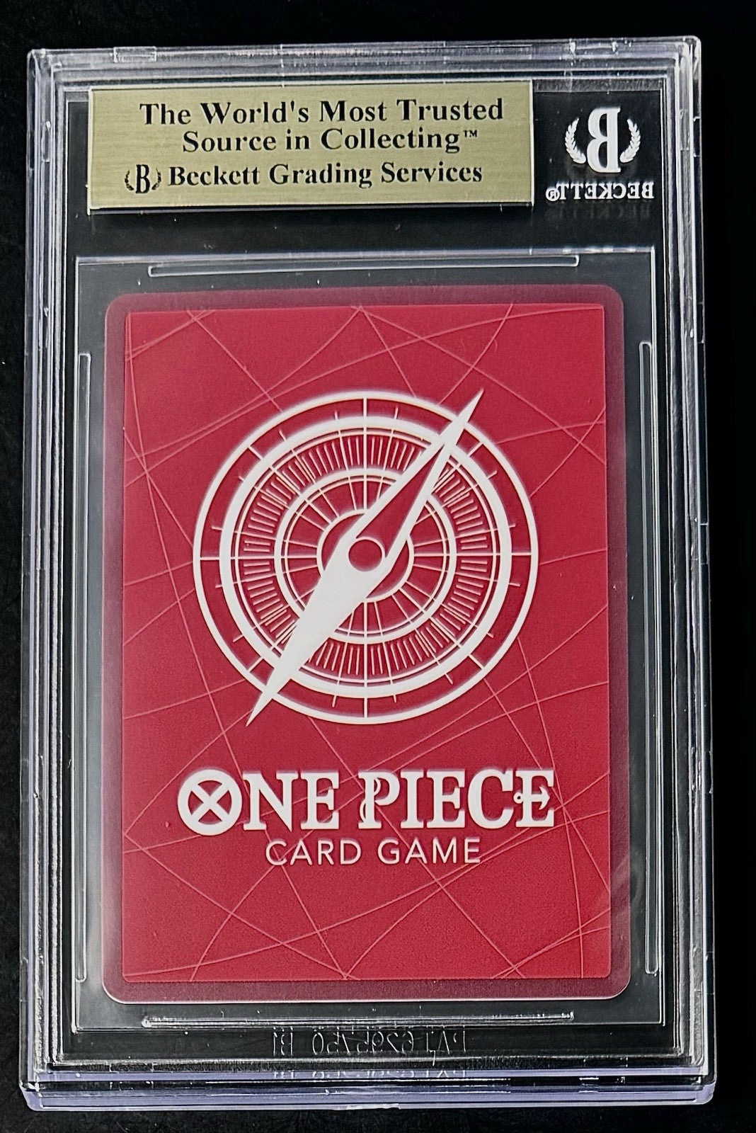 BGS 9.5 One Piece ST13-003 L Monkey.D.Luffy BVB Dortmund - ENG - Foil - Graded