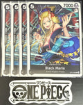 4 x One Piece OP11-089 C Black Maria - ENG - Regular - Playset - TCG - NM/M