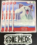 4x One Piece OP15-004 C - Sea Cat - EN - Regular - Play Set - TCG - NM/M
