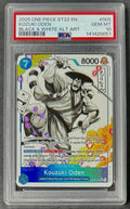 PSA 10 One Piece ST22-005 SR* Kouzuki Oden - EN - Foil - Ace & Newgate - Graded