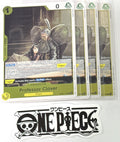 4x One Piece OP09-102 R Professor Clover - Foil - ENG - Play Set - TCG - NM/M