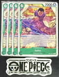 4x One Piece OP14-021 C Issho - ENG - Regular - Playset - NM/M