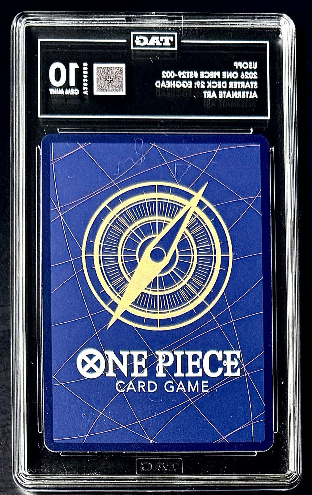 TAG 10 One Piece ST29-002 C* - Usopp - Alt Art - EN - Foil - Egghead