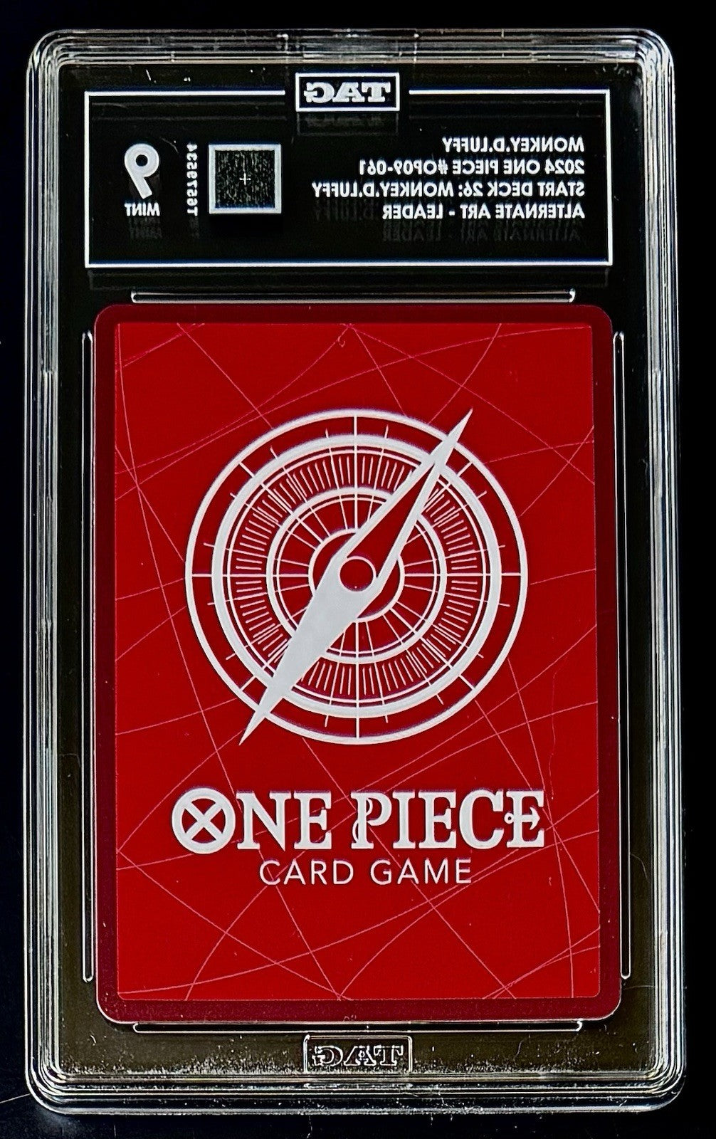 TAG 9 One Piece OP09-061 L - Monkey.D.Luffy - Alt Art - EN -ST26 Starter Deck 26