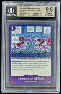 BGS 9.5 One Piece OP06-079 C* Kingdom of GERMA - English - Foil - PRB01 - Graded