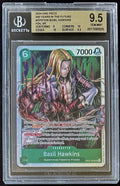 BGS 9.5 One Piece OP07-029 SR Basil Hawkins - English - 500 Years in the Future