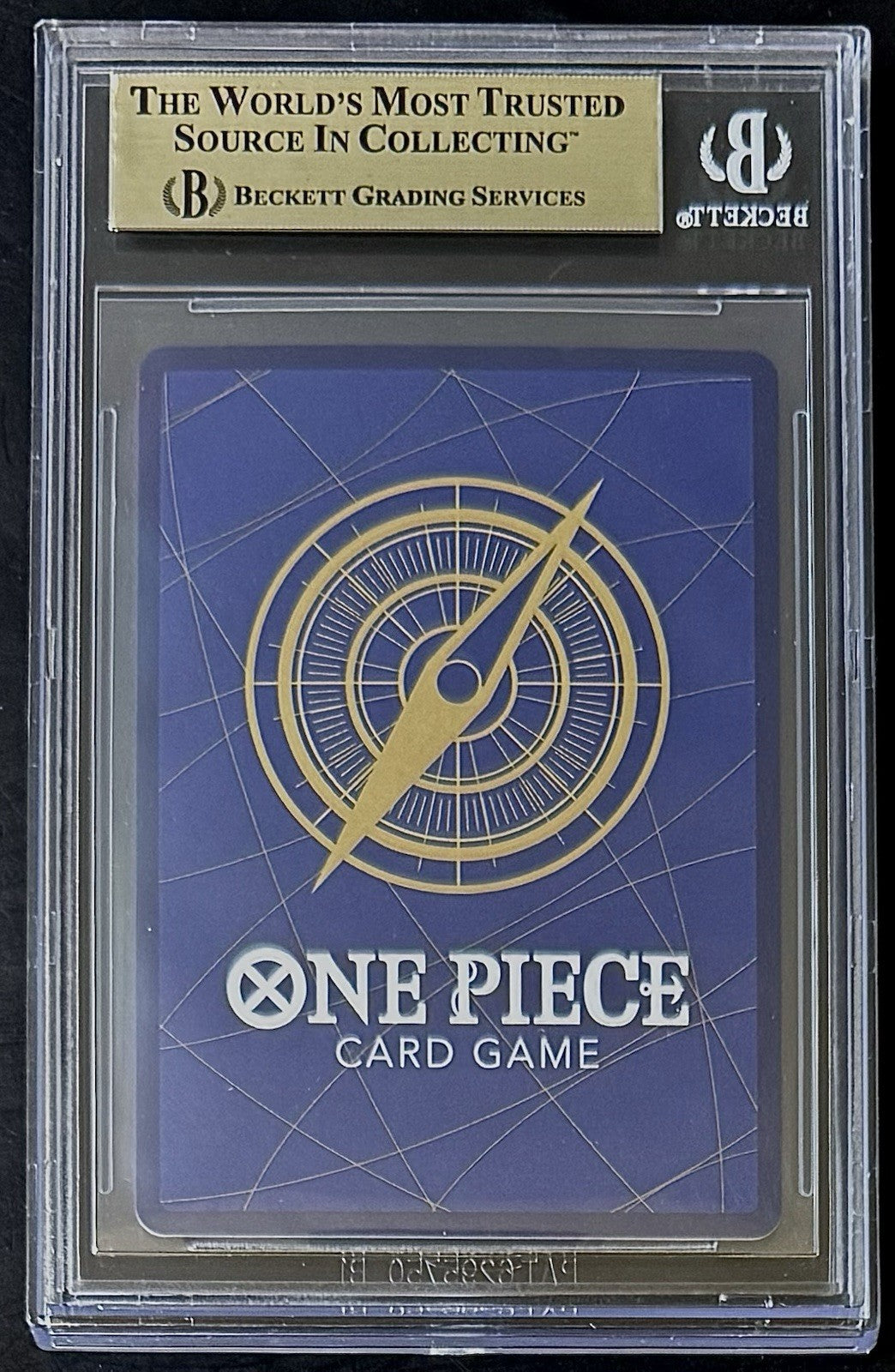 BGS 9.5 One Piece OP02-120 SEC - Uta - EN - Foil - Premium Collection Uta