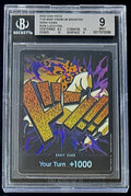 BGS 9 One Piece Don!! Card Rob Lucci - English - Foil - PRB01 - Graded