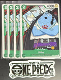 4x One Piece OP02-033 C Jinbe - English - Playset - Regular - TCG - NM/M