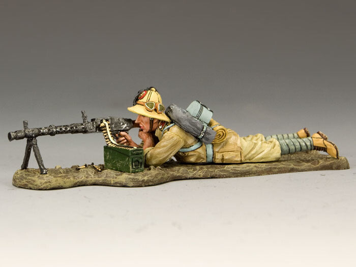 King & Country IF020 Machine Gunner MIB Retired