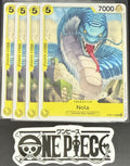 4x One Piece OP05-108 C Nola - ENG - Play Set - Regular - TCG - NM/M