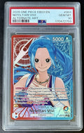 PSA 10 One Piece EB03-001 L* - Nefeltari Vivi - Alt Art - EN - Heroines Edition