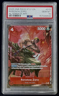 PSA 10 One Piece ST21-015 SR* - Roronoa Zoro - Alt Art - EN - Foil - EX Gear 5
