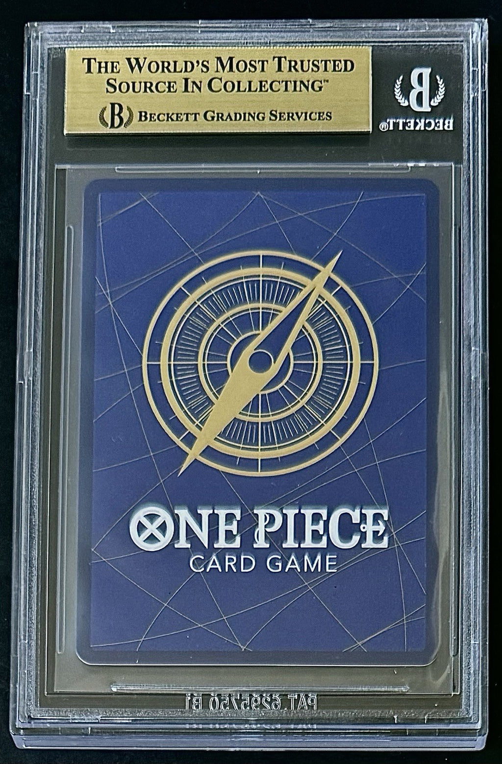 BGS 10 One Piece OP01-029 UC Radical Beam!! - EN - Foil - Best Vol.1 - Graded