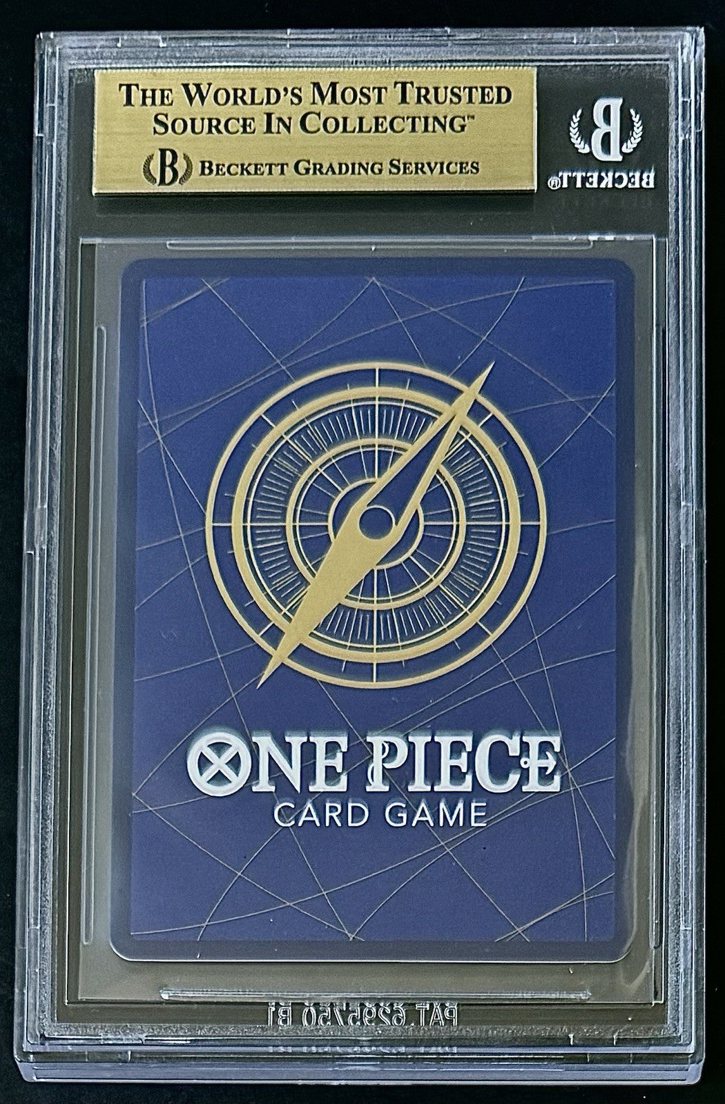BGS 10 One Piece OP01-029 UC Radical Beam!! - EN - Foil - Best Vol.1 - Graded