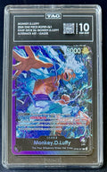TAG 10 One Piece OP09-061 L - Monkey.D.Luffy - Alt Art - EN - Foil - ST26