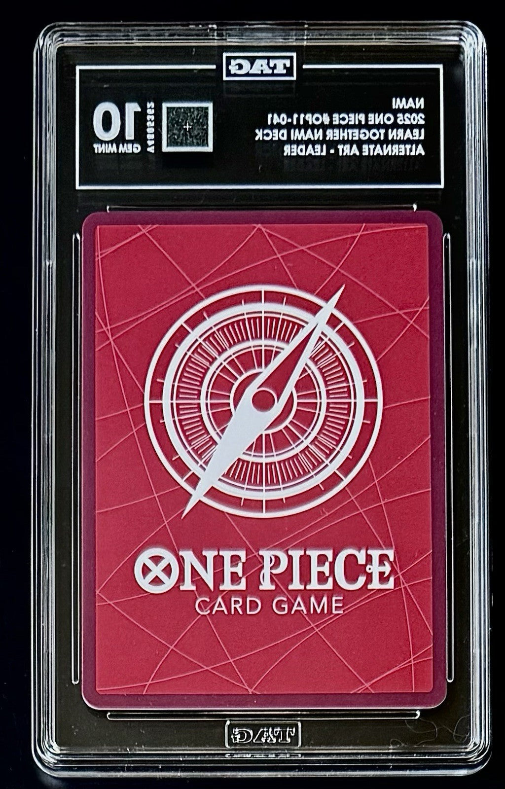 TAG 10 One Piece OP11-041 L - Nami - EN - Foil - LD-01 Learn Together Leader