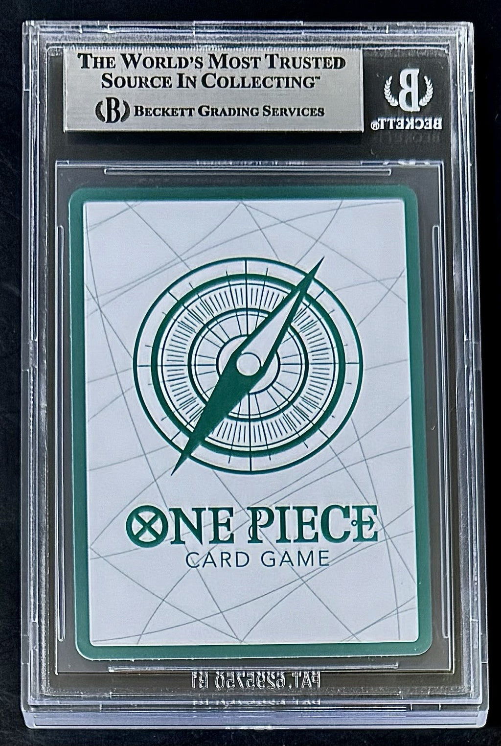 BGS 9 One Piece Don!! Card Rob Lucci - English - Foil - PRB01 - Graded