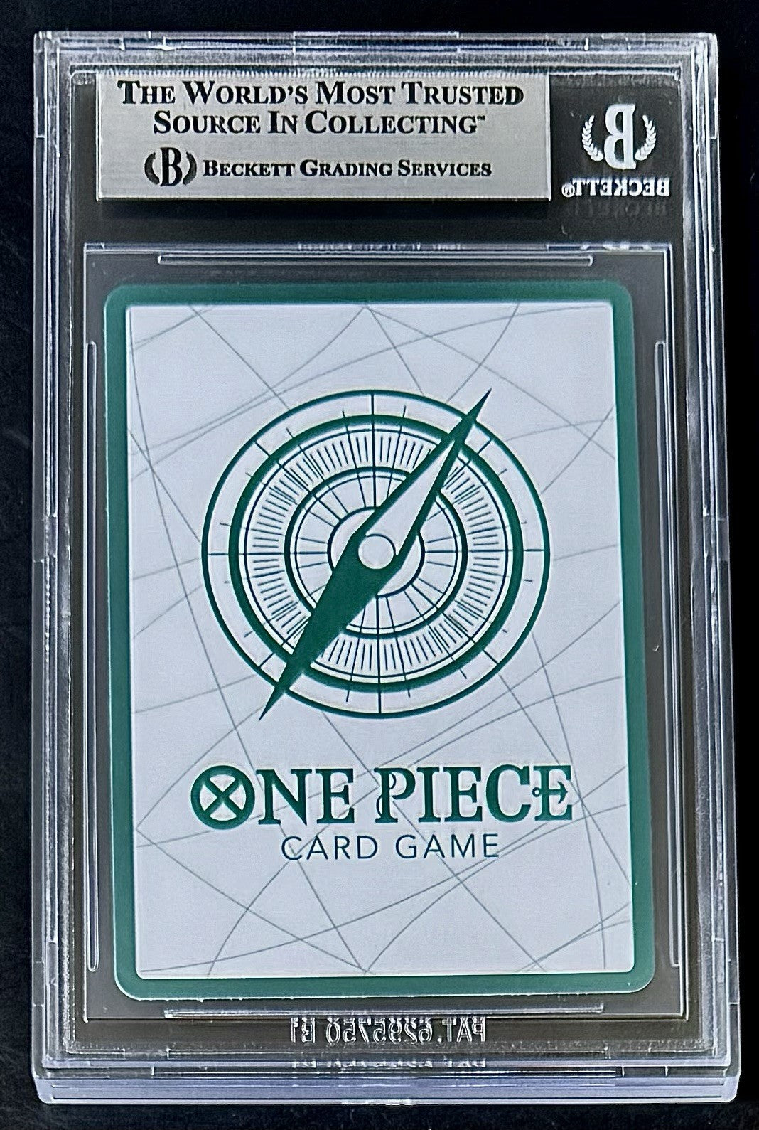 BGS 9 One Piece Don!! Card Rob Lucci - English - Foil - PRB01 - Graded