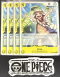 4x One Piece OP06-099 C Aisa - English - Regular - Playset - NM/M