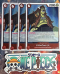 4x One Piece EB01-008 R LittleOars Jr. - ENG - Foil - Playset - TCG - NM/M