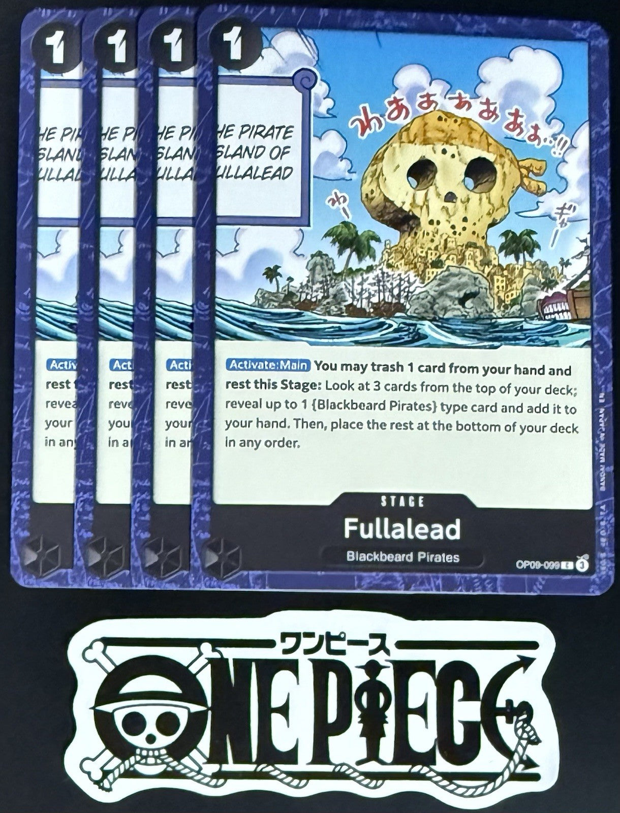 4x One Piece OP09-099 C - Fullalead - EN - Regular - Playset - TCG - NM/M